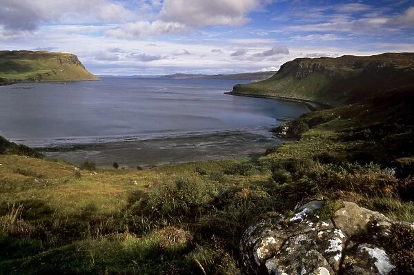 Camas Bay near Portree, Isle of Skye, Inner Hebrides, Scotland, United Kingdom, Europe