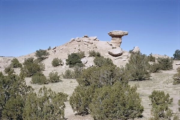 Camel Rock, near Santa Fe, New Mexico, United States of America (U