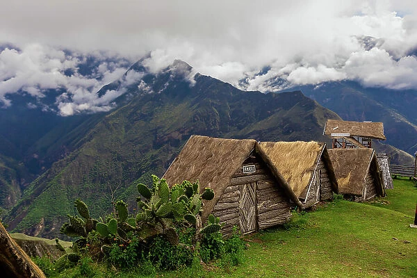 Camping at Choquequirao, Peru, South America