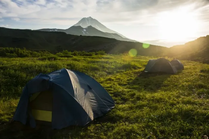 Framed Print : Camping below Vilyuchinsk volcano, Kamchatka, Russia, Eurasia Framed Print : Camping below Vilyuchinsk volcano, Kamchatka, Russia, Eurasia