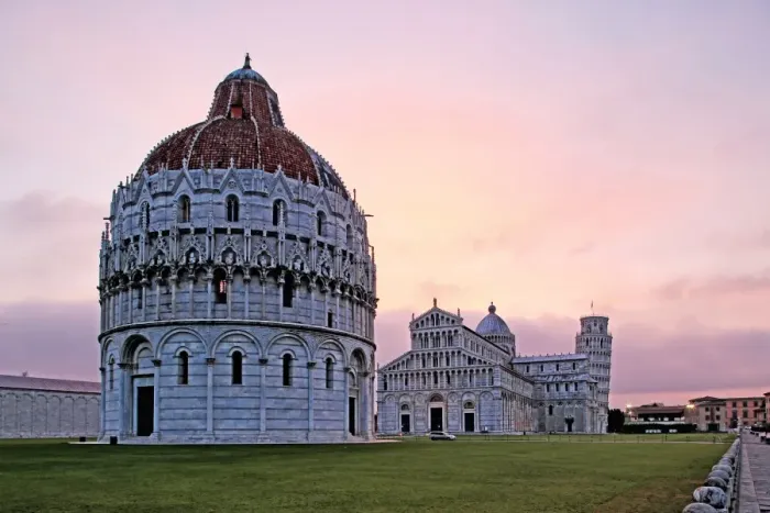 Framed Print : Campo dei Miracoli with Baptistry, Santa Maria Assunta Cathedral and Leaning Tower Framed Print : Campo dei Miracoli with Baptistry, Santa Maria Assunta Cathedral and Leaning Tower