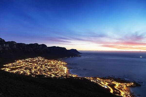 Camps Bay and Twelve Apostles, Table Mountain National Park, Cape Town, Western Cape