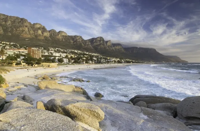 Framed Print : Camps Bay, Cape Town, Western Cape, South Africa, Africa Framed Print : Camps Bay, Cape Town, Western Cape, South Africa, Africa