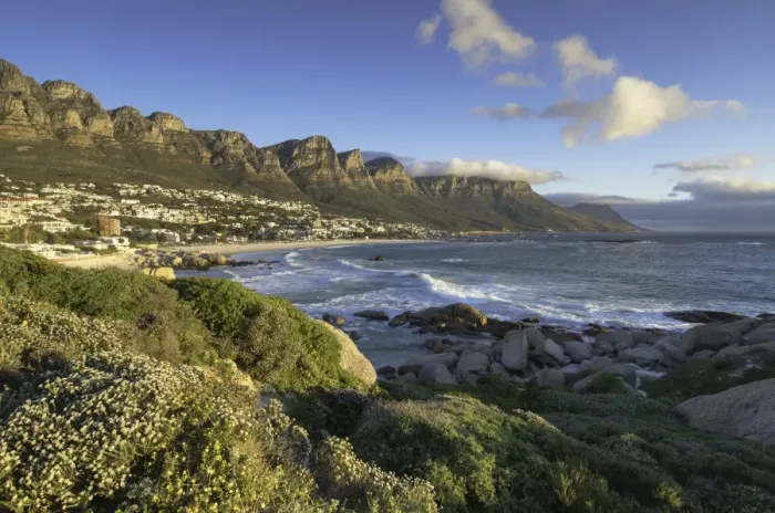 Framed Print : Camps Bay, Cape Town, Western Cape, South Africa, Africa Framed Print : Camps Bay, Cape Town, Western Cape, South Africa, Africa