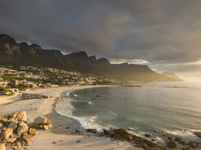 Framed Print : Camps Bay, Cape Town, Western Cape, South Africa, Africa Framed Print : Camps Bay, Cape Town, Western Cape, South Africa, Africa