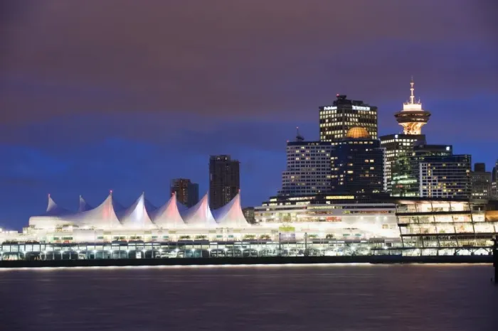 Framed Print : Canada Place Exhibition and Convention Centre, on Burrard Inlet, Vancouver Framed Print : Canada Place Exhibition and Convention Centre, on Burrard Inlet, Vancouver