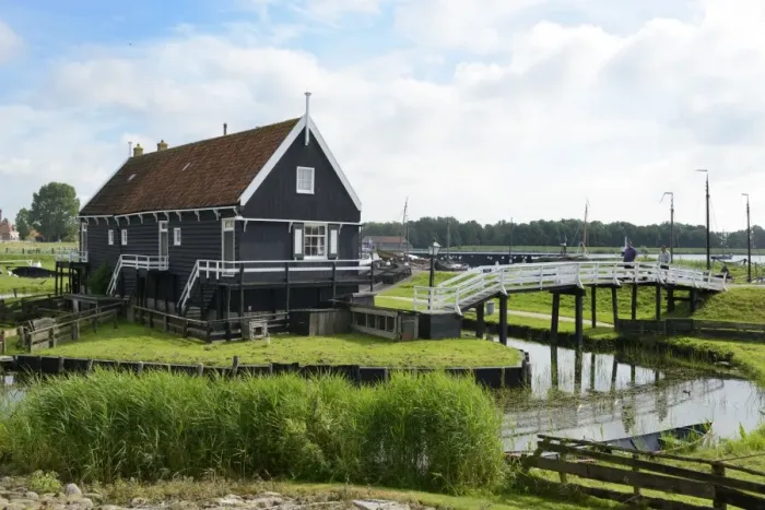 Framed Print : Canal and traditional building, Zuiderzee Open Air Museum, Lake Ijssel, Enkhuizen, North Holland, Netherlands, Europe Framed Print : Canal and traditional building, Zuiderzee Open Air Museum, Lake Ijssel, Enkhuizen, North Holland, Netherlands, Europe
