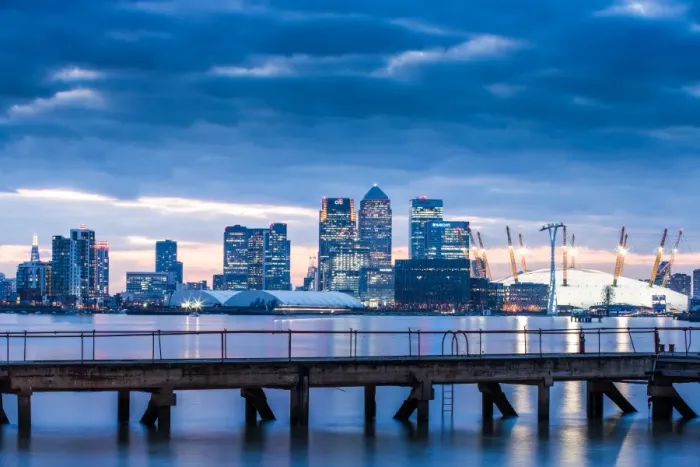 Framed Print : Canary Wharf from London Docklands, London, England, United Kingdom, Europe Framed Print : Canary Wharf from London Docklands, London, England, United Kingdom, Europe