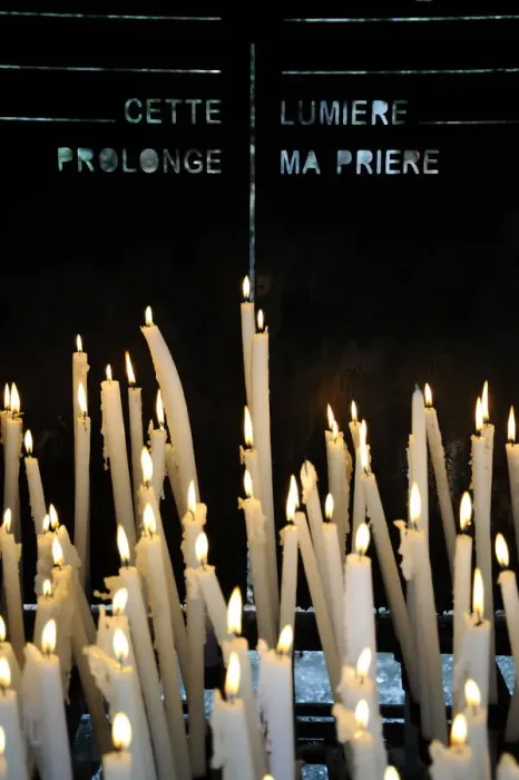 Framed Print : Candles, Lourdes, Hautes Pyrenees, France, Europe Framed Print : Candles, Lourdes, Hautes Pyrenees, France, Europe