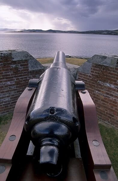 Cannon guarding Moray Firth