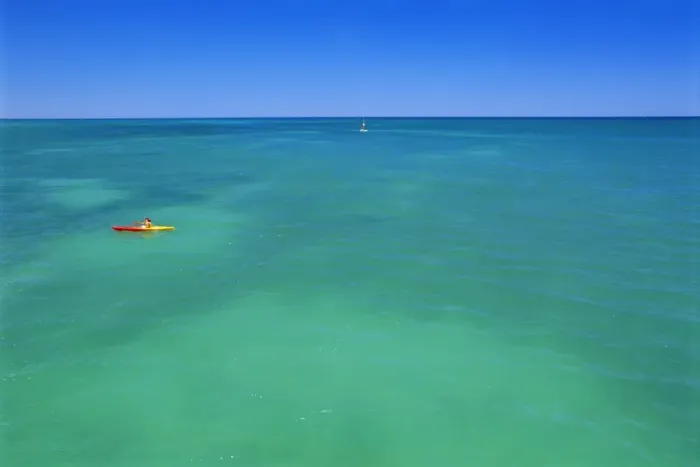 Framed Print : Canoeist, Glenelg, Adelaide, South Australia, Australia, Pacific Framed Print : Canoeist, Glenelg, Adelaide, South Australia, Australia, Pacific