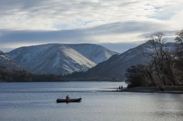 Framed Print : Canoeists, Ullswater, Lake District National Park, Cumbria, England, United Kingdom Framed Print : Canoeists, Ullswater, Lake District National Park, Cumbria, England, United Kingdom