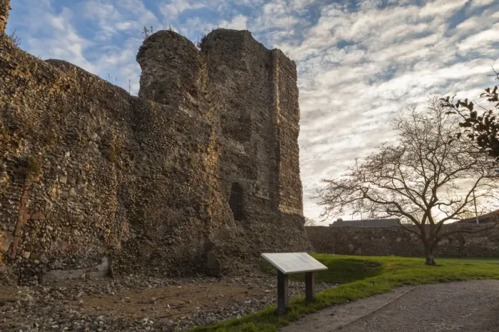 Framed Print : Canterbury Castle at dusk, Canterbury, Kent, England, United Kingdom, Europe Framed Print : Canterbury Castle at dusk, Canterbury, Kent, England, United Kingdom, Europe