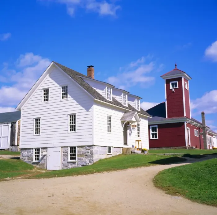 Framed Print : Canterbury Shaker village Framed Print : Canterbury Shaker village