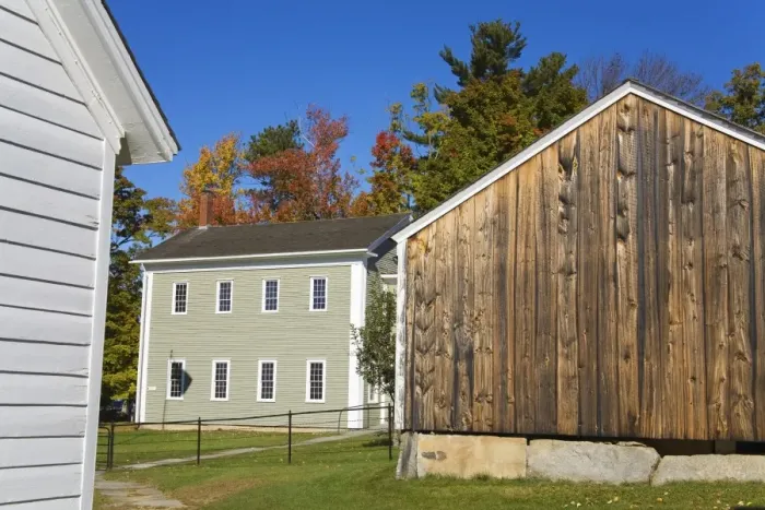 Framed Print : Canterbury Shaker Village, New Hampshire, New England, United States of America Framed Print : Canterbury Shaker Village, New Hampshire, New England, United States of America