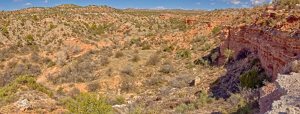 A canyon in Dead Horse Ranch State Park along the historic Lime Kiln Trail, Cottonwood