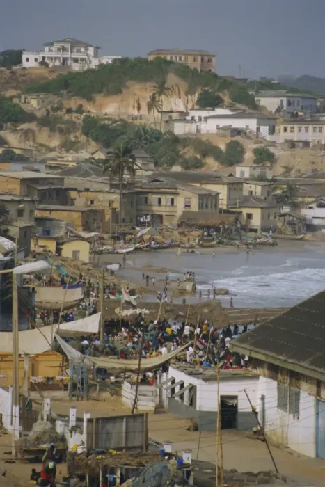 Framed Print : Cape Coast, Ghana, Africa