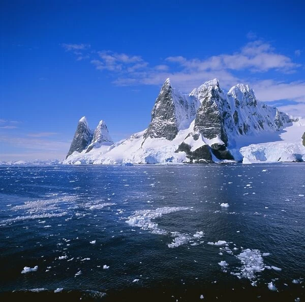 Cape Renard in the Lemaire Channel on the west coast of the Antarctic Peninsula