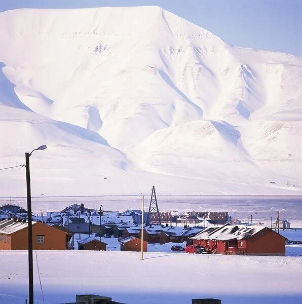 Capital town of Longyearbyen