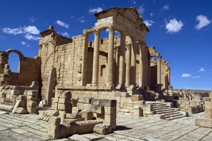 Framed Print : The Capitol Temples (Capitolium), Roman ruin of Sbeitla, Tunisia, North Africa, Africa Framed Print : The Capitol Temples (Capitolium), Roman ruin of Sbeitla, Tunisia, North Africa, Africa