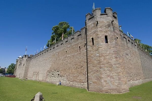Cardiff Castle, Cardiff, Wales, United Kingdom, Europe