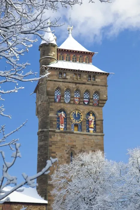 Framed Print : Cardiff Castle in snow, Cardiff, South Wales, Wales, United Kingdom, Europe Framed Print : Cardiff Castle in snow, Cardiff, South Wales, Wales, United Kingdom, Europe