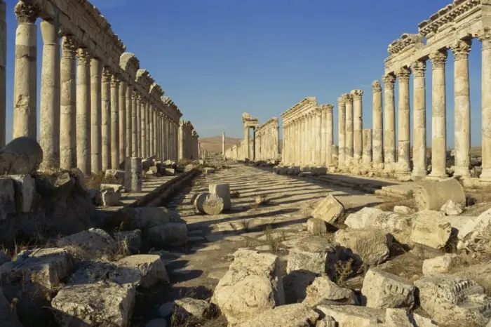Framed Print : Cardo, Apamea, Syria, Middle East Framed Print : Cardo, Apamea, Syria, Middle East