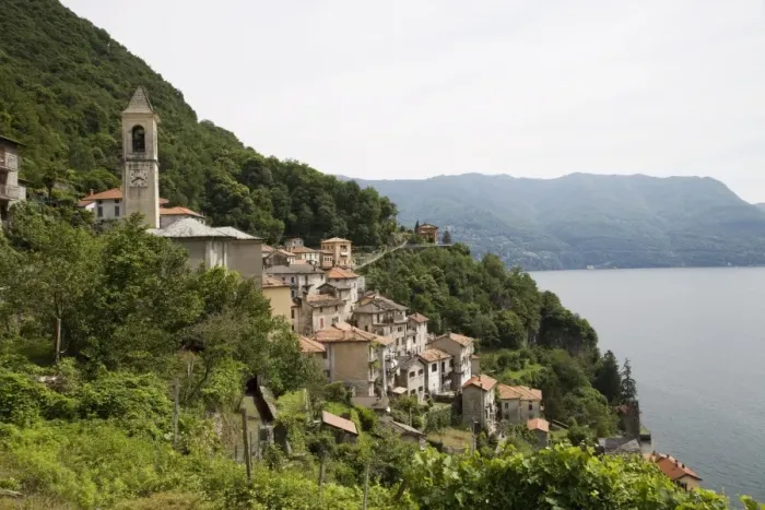 Framed Print : Careno, Lake Como Framed Print : Careno, Lake Como