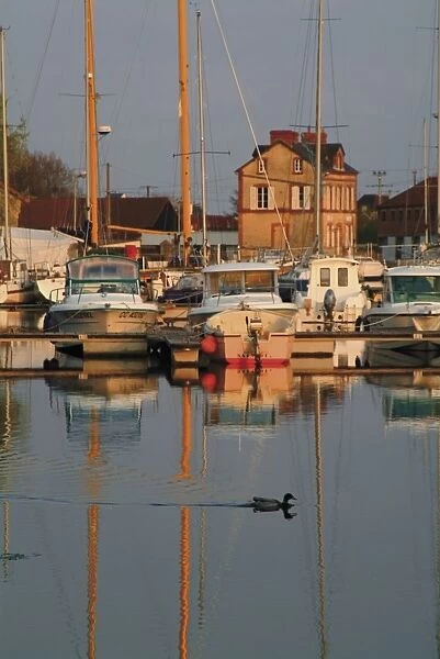 Carentan harbour, Cotentin Peninsula, Manche, Normandy, France, Europe