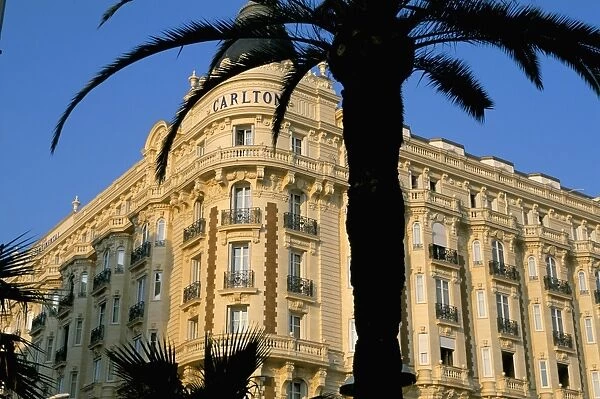 Carlton Hotel, Boulevard de la Croisette, Cannes, Alpes-Maritimes, French Riviera