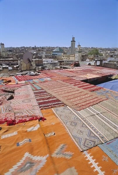 Carpet co-op in the Medina