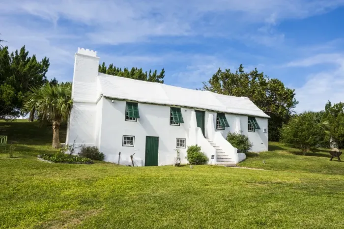 Framed Print : The carter house museum, St. Davids island, Bermuda, North America