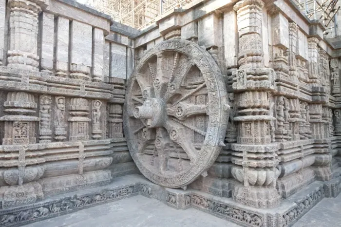 Framed Print : Carved chariot wheel on the wall of the 13th century Konarak Sun temple, built as the chariot of Surya the Sun god, UNESCO World Heritage Site, Konarak, Orissa, India, Asia Framed Print : Carved chariot wheel on the wall of the 13th century Konarak Sun temple, built as the chariot of Surya the Sun god, UNESCO World Heritage Site, Konarak, Orissa, India, Asia
