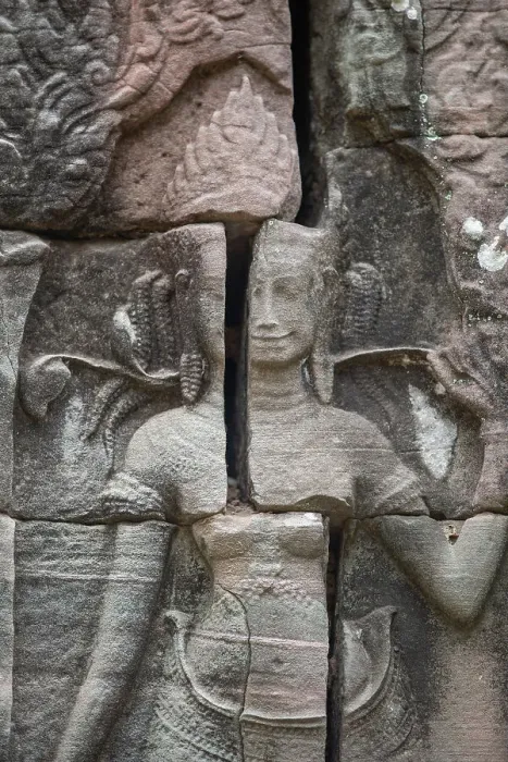 Framed Print : Detail of the carved facade at one of the temples in Angkor Wat complex, UNESCO World Heritage Site, Cambodia, Indochina, Southeast Asia, Asia Framed Print : Detail of the carved facade at one of the temples in Angkor Wat complex, UNESCO World Heritage Site, Cambodia, Indochina, Southeast Asia, Asia
