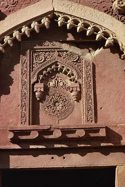Detail of carving