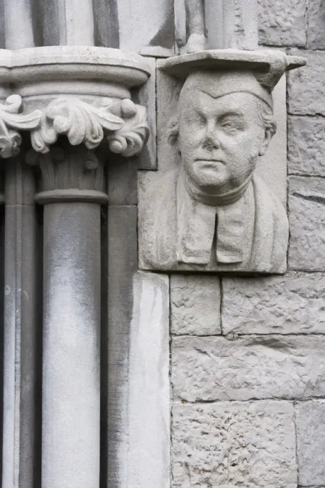 Framed Print : Carving at entrance to St. Patricks Cathedral, Dublin, Republic of Ireland, Europe Framed Print : Carving at entrance to St. Patricks Cathedral, Dublin, Republic of Ireland, Europe