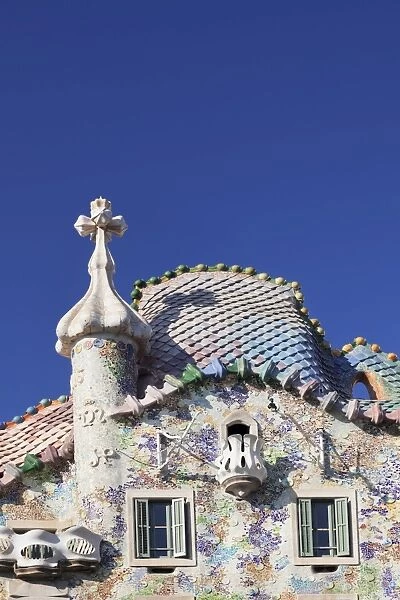 Casa Batllo, architect Antonio Gaudi, Modernisme, UNESCO World Heritage Site, Eixample