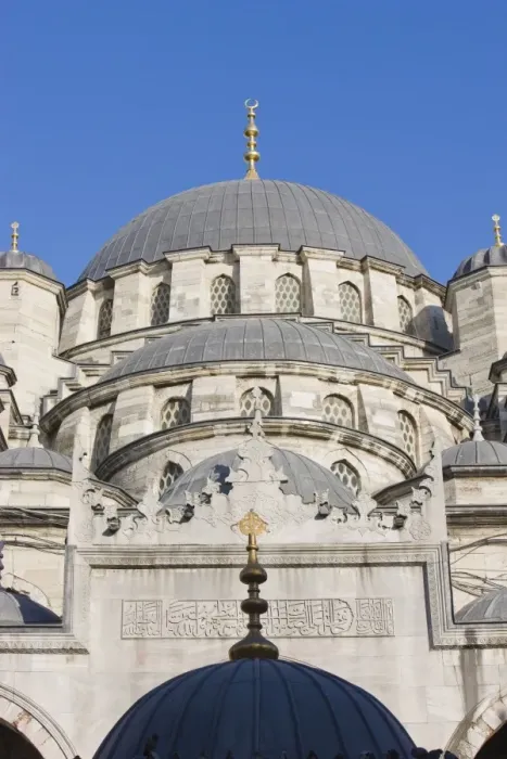 Framed Print : Cascade of domes in the courtyard of the New Mosque, Istanbul, Turkey, Europe Framed Print : Cascade of domes in the courtyard of the New Mosque, Istanbul, Turkey, Europe