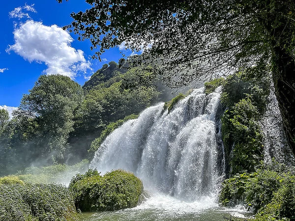 Cascata delle Marmore waterfall, Umbria, Italy, Europe