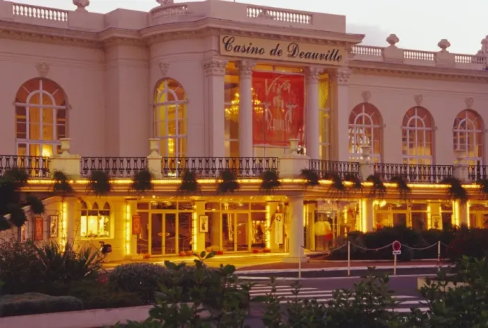 Framed Print : Casino, Deauville, Cote Fleurie, Calvados, Basse Normandie (Normandy), France, Europe