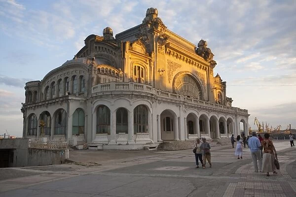 Casino, Waterfront promenade, Constanta, Romania, Europe
