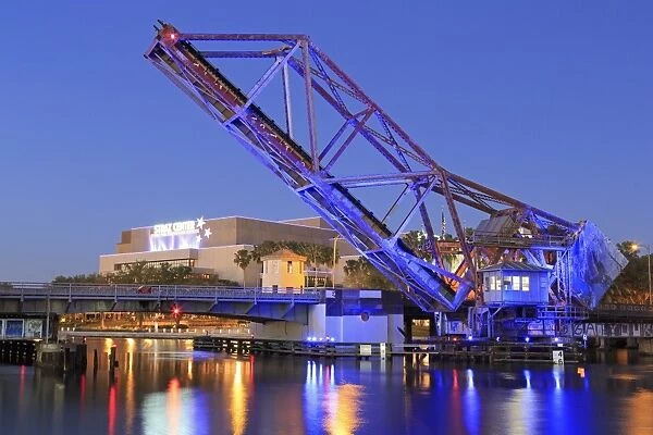 Cass Street and CSX Bridges over the Hillsborough River, Tampa, Florida, United States of America, North America