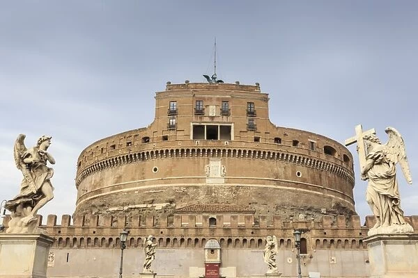 Castel Sant Angelo (Hadrians Mausoleum), Vatican area, Historic Centre, Rome, UNESCO