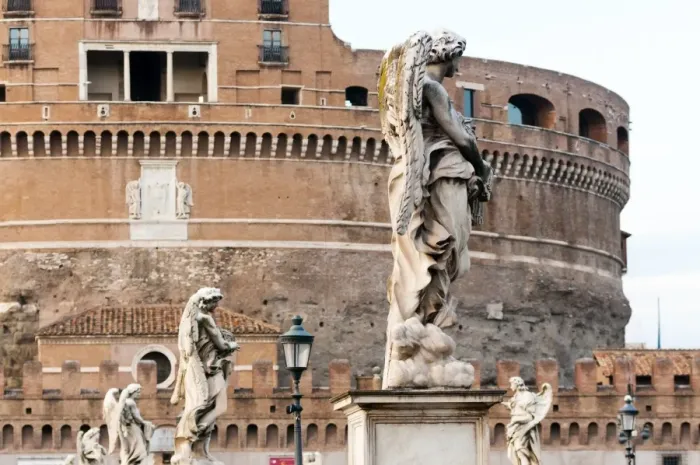 Framed Print : Castel Sant Angelo, Statues of Ponte Sant Angelo, Unesco World Heritage Site, Rome Framed Print : Castel Sant Angelo, Statues of Ponte Sant Angelo, Unesco World Heritage Site, Rome