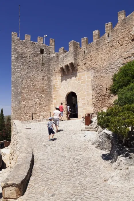 Framed Print : Castell de Capdepera, Capdepera, Majorca (Mallorca), Balearic Islands (Islas Baleares), Spain, Mediterranean, Europe
