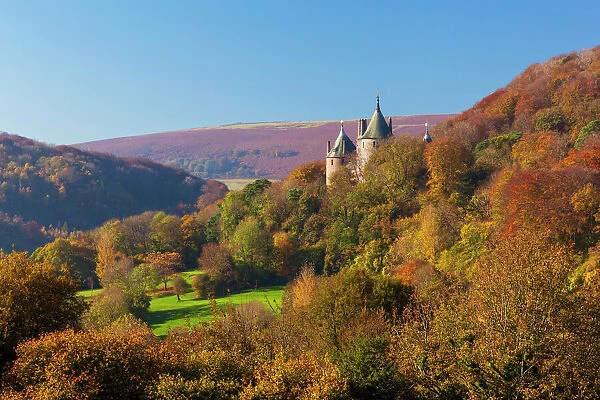Castell Coch (Castle Coch) (The Red Castle), Tongwynlais, Cardiff, Wales, United Kingdom
