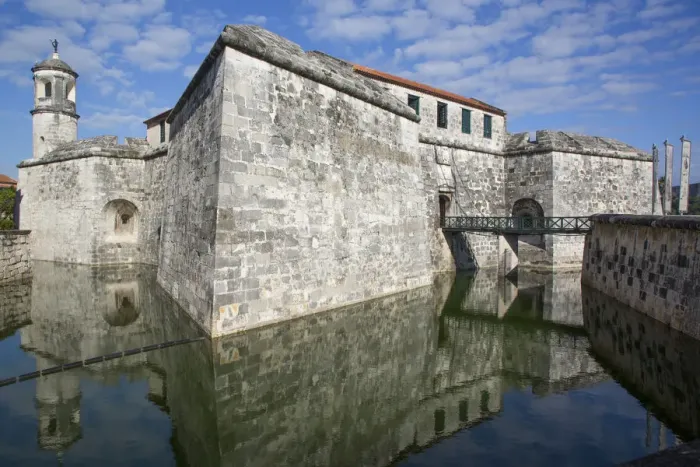 Framed Print : Castillo de la Real Fuerza, Old Town, UNESCO World Heritage Site, Havana, Cuba, West