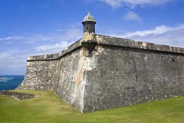 Castillo San Felipe del Morro, Old City of San Juan, Puerto Rico Island, West Indies, Caribbean, United States of America, Central America