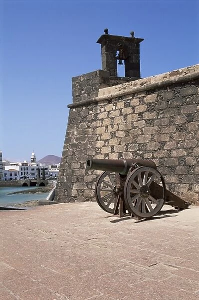 Castillo de San Gabriel, Arrecife, Lanzarote, Canary Islands, Spain, Atlantic, Europe