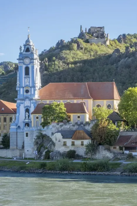 Framed Print : Castle and Abbey, Durnstein, River Danube, Wachau Valley, UNESCO World Heritage Site Framed Print : Castle and Abbey, Durnstein, River Danube, Wachau Valley, UNESCO World Heritage Site